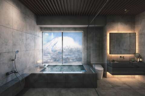 Powder Loft Niseko Interior Bathroom